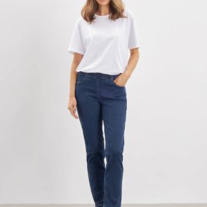 Kelly Regular SL – Mörkblå denim – Laurie