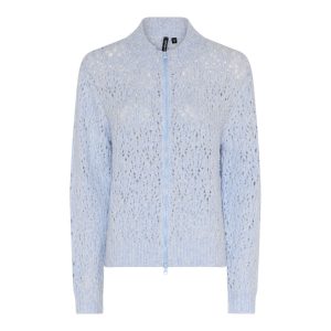 Stickad kofta med dragkedja – Soulmate