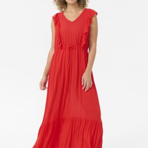 Långklänning CRAllie – Cream