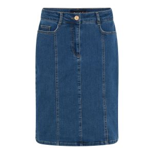 Knälång jeanskjol – Micha