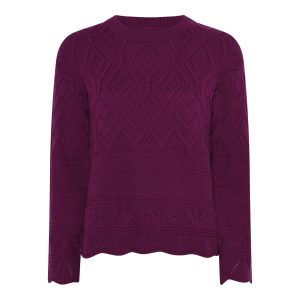 Stickad bomullströja – Micha