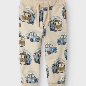 Sweatshirtbyxor med tryck