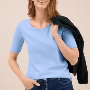 T-shirt i bomull – Cecil