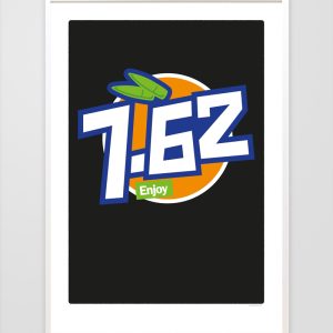 7.62 Enjoy Svart – Print