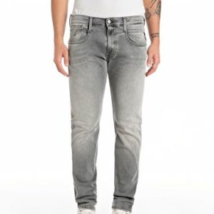 Replay ANBASS SLIM-FIT JEANS Medium Grey