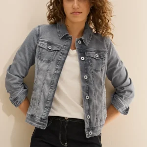 Grå jeansjacka – Cecil