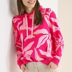 Mönstrad hoodie – Cecil