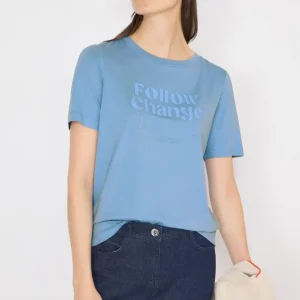 T-shirt med tryck – Cecil