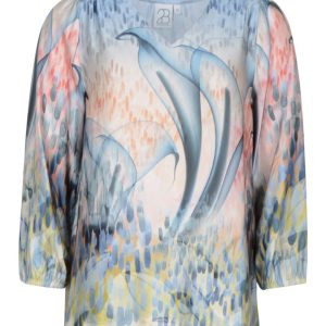 Mönstrad blus Smia – 2-biz