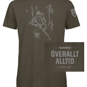 REKYL X HEMVÄRNET – Officiella T-shirt Soldat Grön