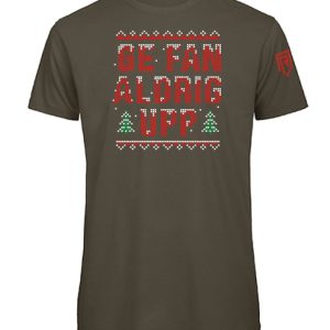 Ge Fan Aldrig Upp Jultisha Grön