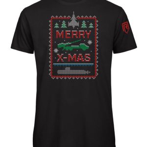 Merry Xmas Jultisha Svart