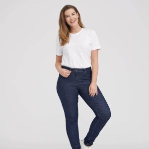 Laura slim ML – Mörkblå denim – Laurie