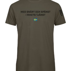 Med snärt och spänst – Khaki Tee