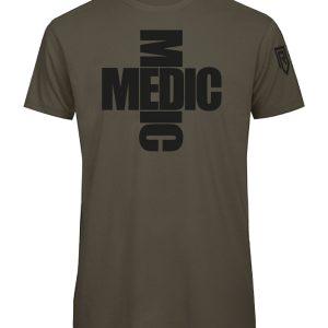 Medic cross – Green Tee