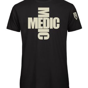 Medic cross – Black Tee