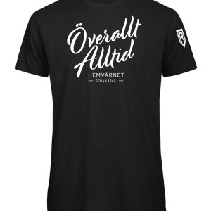 REKYL X HEMVÄRNET – Officiella T-shirt Mk3 – Black