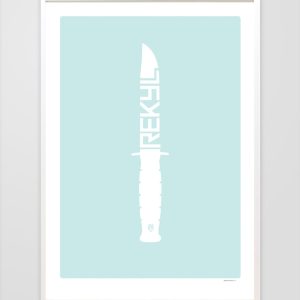 Stridskniven Mint – Print