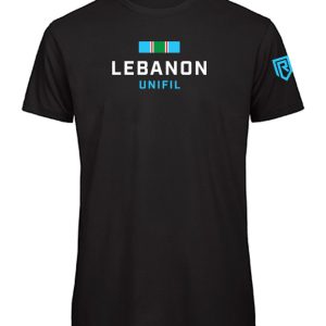 Lebanon Ribbon Black Tee