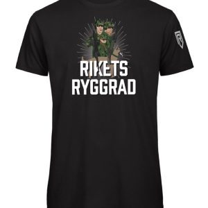 Rikets Ryggrad – Black Tee