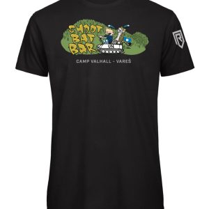Shoot Bat Bar – Black Tee