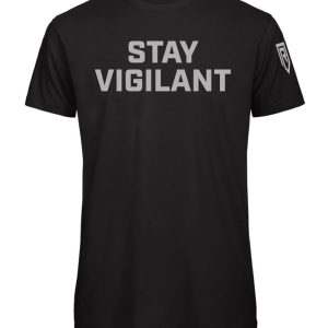 Stay Vigliant – Black Tee