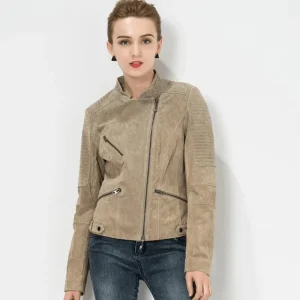 Beige mockajacka dam