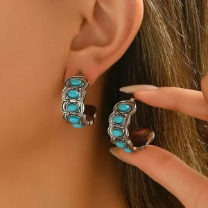 Bohemiska creoler i silver