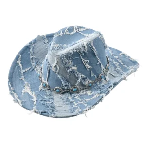 Cowboyhatt i jeans