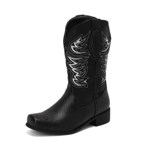 Cowboy boots svarta