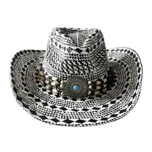 Etnisk Halmcowboyhatt