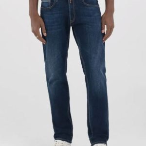 Replay GROVER STRAIGHT-FIT JEANS Dark blue