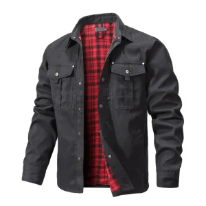 Fodrad Jacka Skjorta