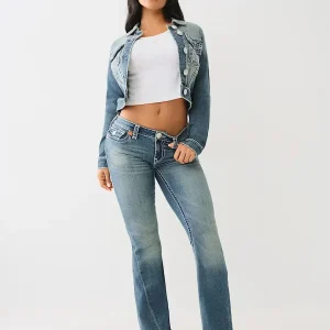 Lågmidjade bootcut jeans