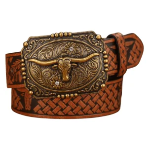 Longhorn westernbälte för dam