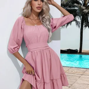 Mini klänning sommar