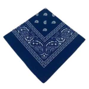 Morkblå bandana