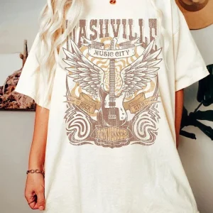 "Nashville Music City" T-shirt