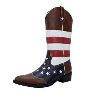 Spetsiga boots herr cowboy