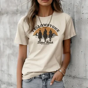 Yellowstone cowgirl T-shirt